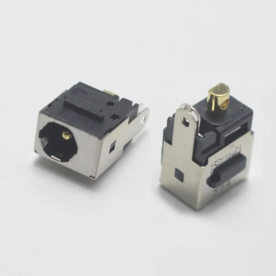 10 Adattatori Alimentazione DC Femmina 5.5x2.1mm A Maschio 5.5x1.7mm Per Laptop Acer