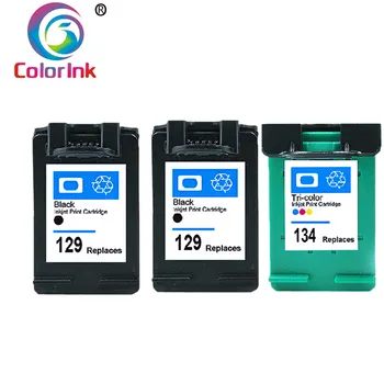 

ColoInk 129 134 Ink Cartridge C9364HE C9363HE for HP D5069 D5145 D5155 D5156 D5160 D5163 printer inkjet cartridge