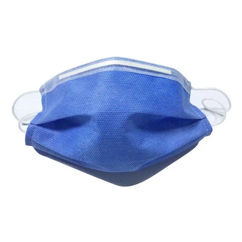 

50pcs Disposable Face Masks Non-woven Cloth 3 Layers Thickened To Isolate Droplets Skin-friendly And Breathable Face Mouth Mask