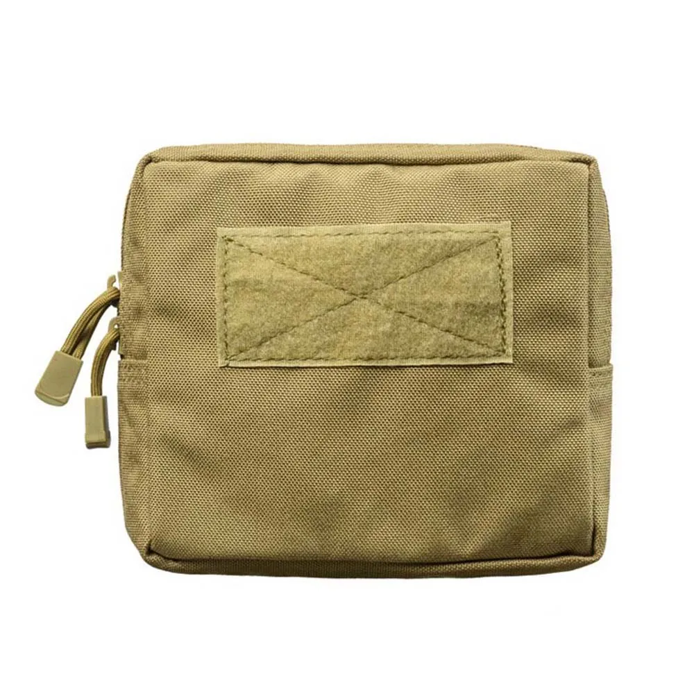 Tan 1000D EDC военный Molle Чехол тактическая поясная сумка пакет открытый Mag дампа мешок жилет Многофункциональный охотничий аксессуар Сумка EDC снаряжение - Цвет: Tan