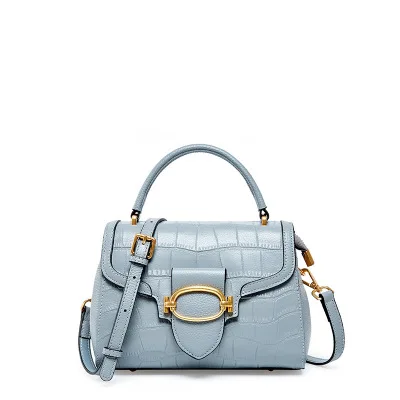 Crossbody Bag Summer Women Genuine Leather Shoulder Bags Crocodile Handbag Real Leather Totes Female Crossbody Bag Blue crossbody bag women handbags leather shoulder bag