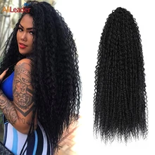 

Soft Crochet Hair 28Inch Synthetic Freetress Wave Braiding Hair Slightly Frizzy Perm Crochet Braiding Hair Extension Organic