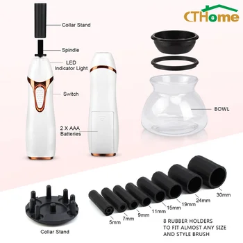 

CTHome Professional Makeup Brush Cleaner Fast Washing and Drying Make Up Brushes Cleaning Tools and Machine Bathroom Gadgets