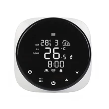 Tuya Wifi Circular Wasser Fußbodenheizung Programmierbare Digitale Intelligente Kessel Thermostat Unterstützung Alexa Google Hause