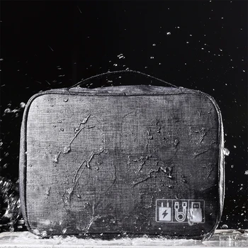 

Waterproof Digital Bags Travel USB Cable Tote Hard Disk Wires Case Power Bank Mobile Phone Organization Pouch Accessories