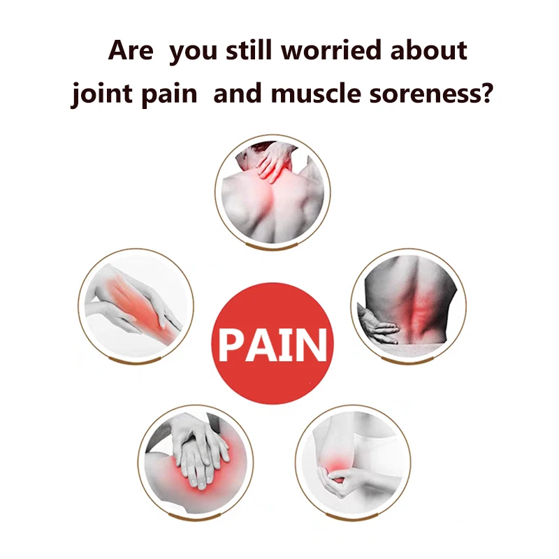 8pcs/bag Self-heating Pain Relief Orthopedic Plaster Chinese Medical Joint Muscle Neck Back Pain Plaster Relief Pain Patch H020