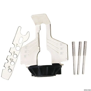 

Chain Saw Sharpening Tool Attachment Rotary Power Drill Hand Sharpener Adapter