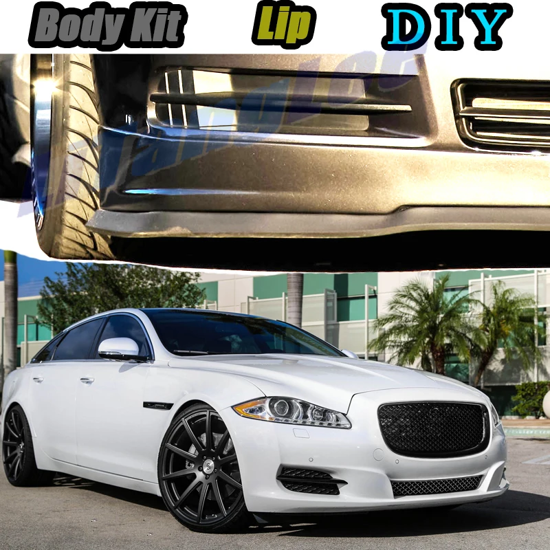 EPMD Bumper Lip Splitter Scoops Car tuning Body Kit For Jaguar XJ X350 X358 XJ351 XJ6 XJ8 Vanden Plas XJR demo
