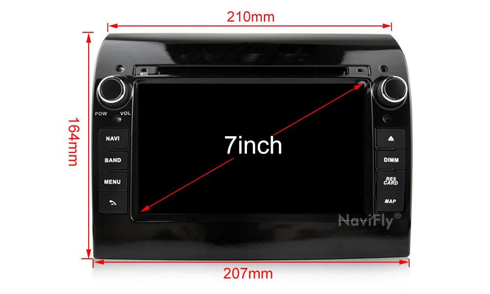Top 8Core 4+64G Android9.0 Car DVD Multimedia palyer For Fiat Ducato 2006-2019 Citroen Jumper Peugeot Boxer GPS Navigation Radio RDS 7