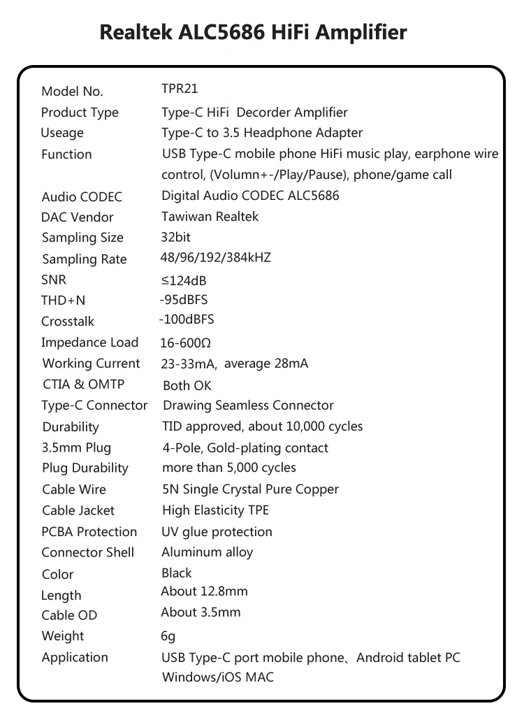 ALC5686 Specification