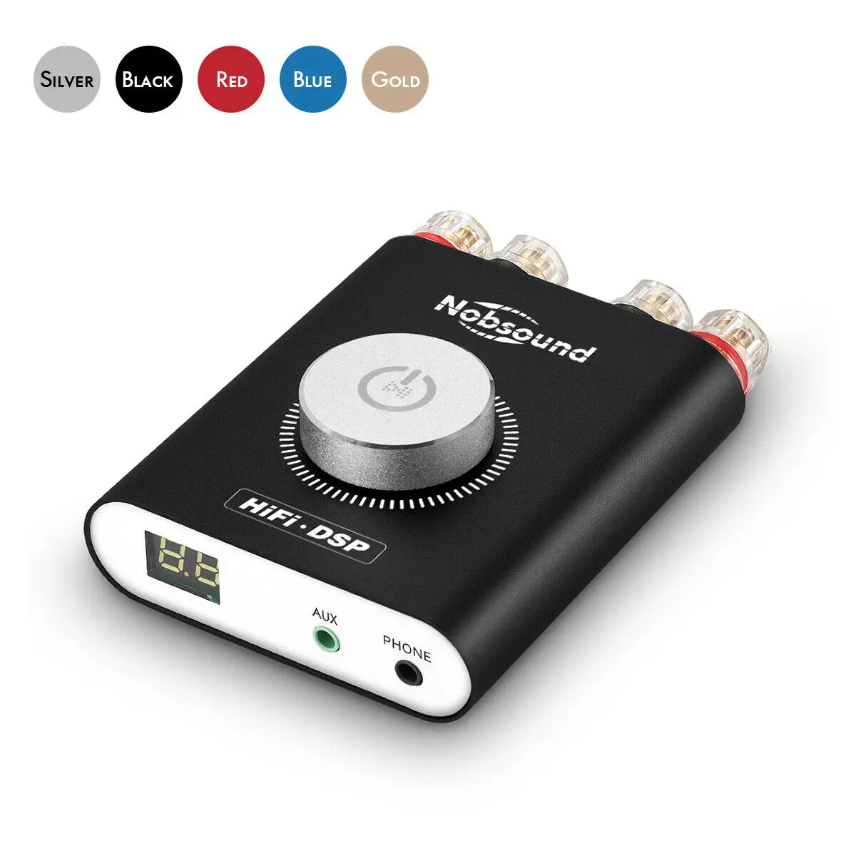 Nobsound Mini Bluetooth 5 0 TPA3116 Digital Power Amplifier Hifi DSP Stereo Headphone Amp 200W Without Adapter