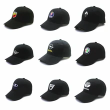 Эмблема автомобиля бейсболка для VW Mitsubishi lada benz bmw audi toyota hyundai Chevrolet FIAT ABARTH FORD Opel Renault DAICA ALFA