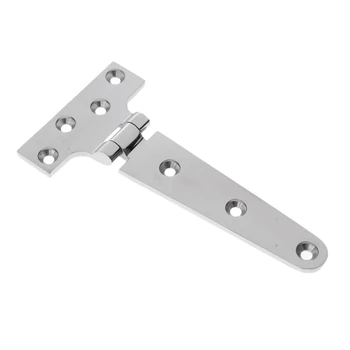 

4 Pieces Marine Grade 316 Stainless Steel Door Hatch Hinge Boat/Yacht Hardware High Polished Surface Professional 6 Inch