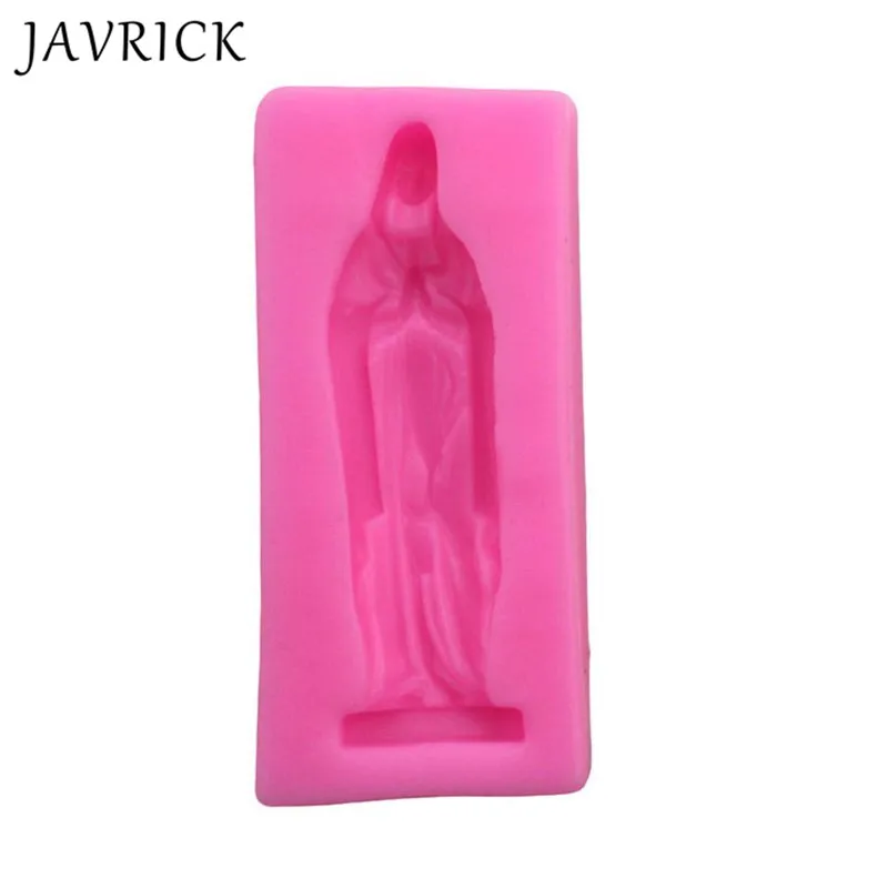 

Praying Girl Silicone Fondant Mold DIY Soap Baking Cake Chocolate Clay Molds
