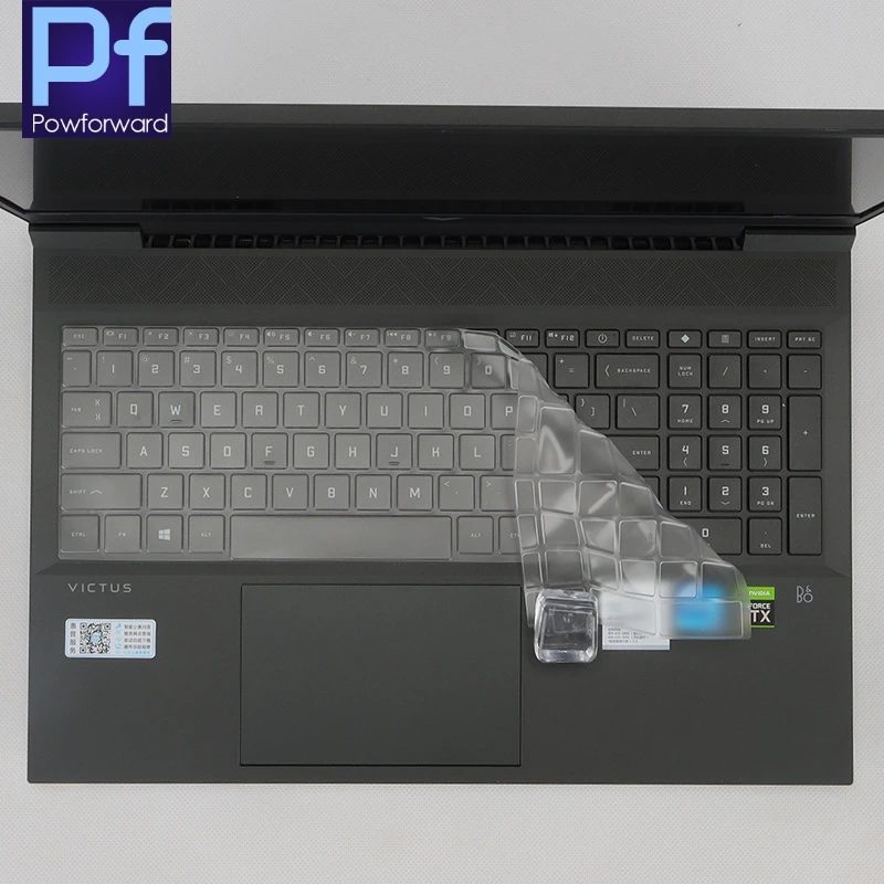 Tpu Laptop Keyboard Cover Protector For Hp Victus 16.1" Gaming Laptop