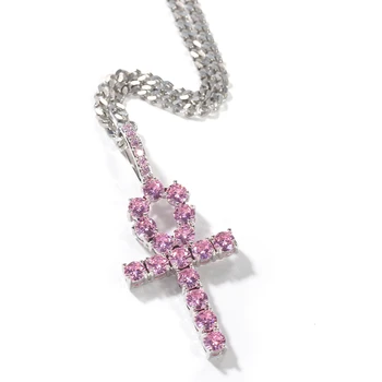 Pink Ankh Life Necklace That Ankh Life Womens Necklaces Jewelry Necklaces