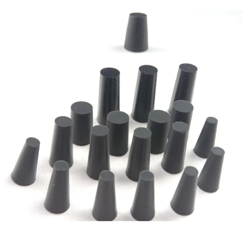 Bouchons En Silicone Noir Pour Trous 2.5mm à 30mm - Lot De 20 - étanchéité Tuyaux