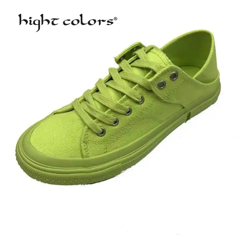 ladies green trainers