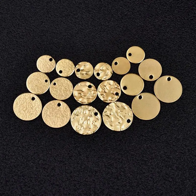 Stainless Steel Pendants Embossing Charm DIY Earrings Bracelet 5 H250b877f48e34adf935094e8111472118