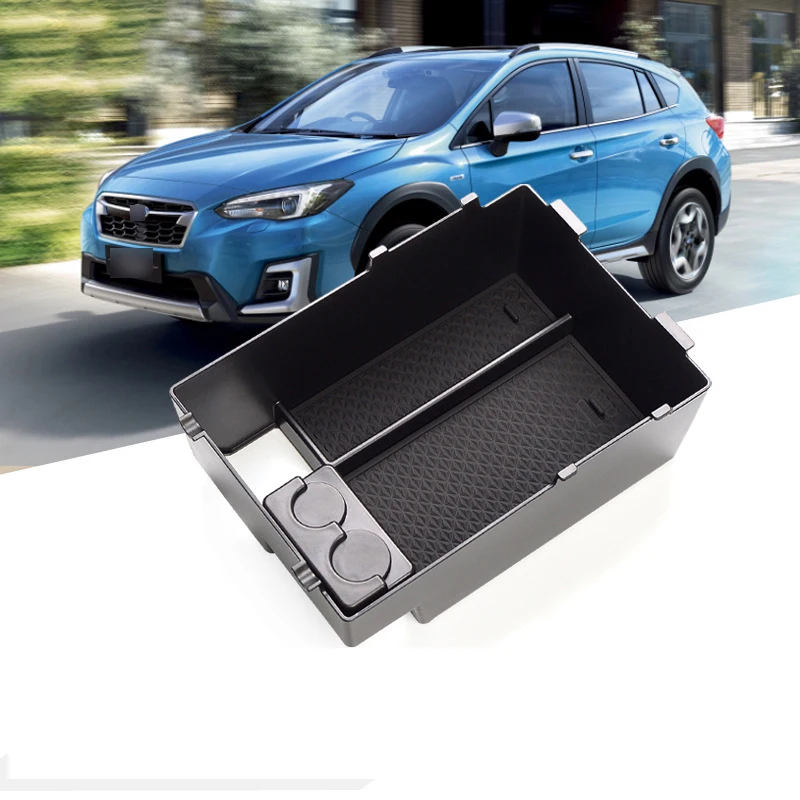 Автомобильный подлокотник lsrtw2017 черный из АБС пластины для subaru forester xv outback 2013 2014