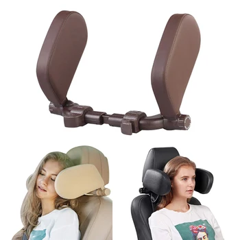 

Car Headrest Nap Support,Fitted Seat Pillow Car, Functional Travel Car Accessories for Adults,Car Head Rest Child,Safe Car Seat