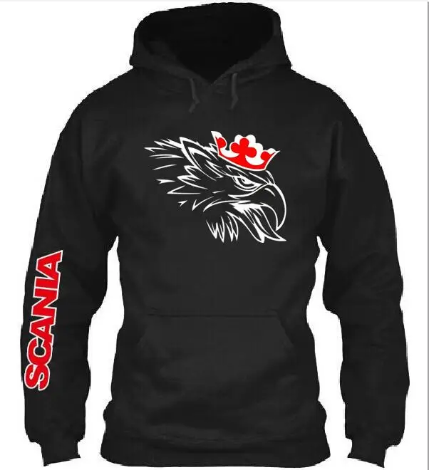 

2019 Men Autumn and winter hoodies men Top Quality Printed Saab SCANIA hoodie sweatshirt cotton Long sleeve fleece streetweart
