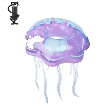 

Inflatable Jellyfish Pool Float Summer Swimming Ring Pool Outdoor Beach Party Play Pool Rings Float Inner Tube Water Fun Toy