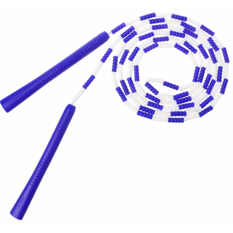 Новинка Скакалка для детей и взрослых износостойкая без узлов фигурка фитнеса