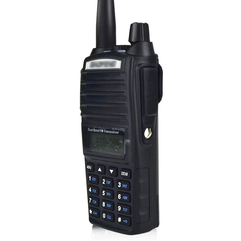 

Walkie Talkie 50km 5W UV-82 Two Way Radio Station Transceiver Dual Band Communicator USB Charging Waterproof Walkie-Talkie