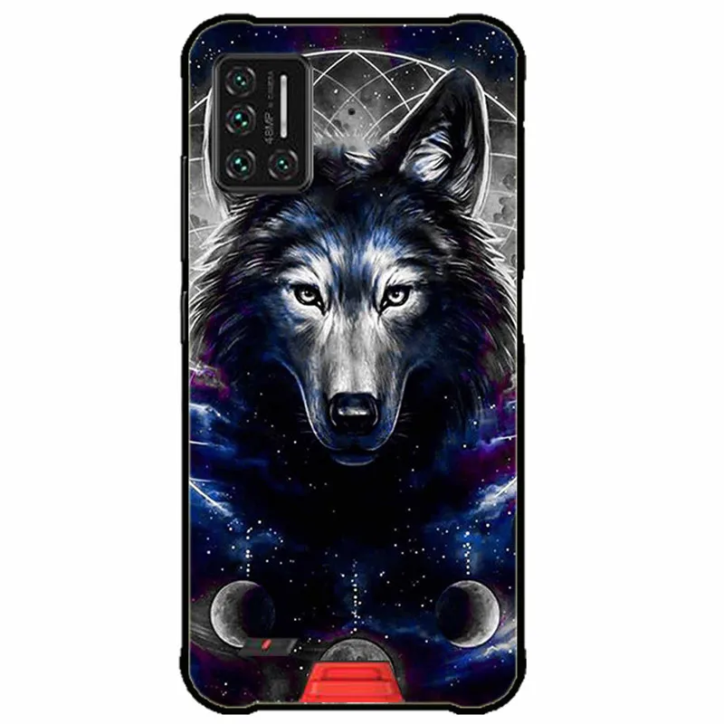 waterproof pouch for swimming For Umidigi Bison Case X10 Pro GT Silicone Soft Wolf Phone Cover For Umidigi Bison X10 Pro Case X10 TPU Fundas Paras Capa cute waterproof phone pouch Cases & Covers