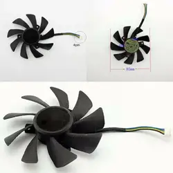 Ventilateur de refroidissement 12V pour carte graphique Zotac Nvidia GTX1060, 6 go, MiNi GTX 1060, 3 go, HP RX480, pièce de remplacement, D0A9 
