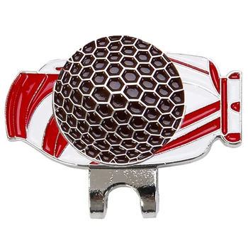 

Magnetic Cap Cap Movable Metal Golf Bag Mark Set