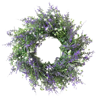 

1pc Stylish Cute Exquisite Lovely Chic Lavender Wreath for Home Decor