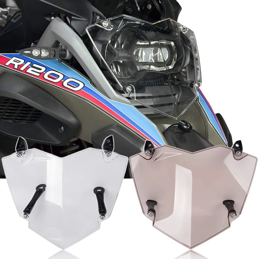Motorcycle Headlight Aluminum Cover Guard For BMW R1200GS 2013 2014 2015 2016.