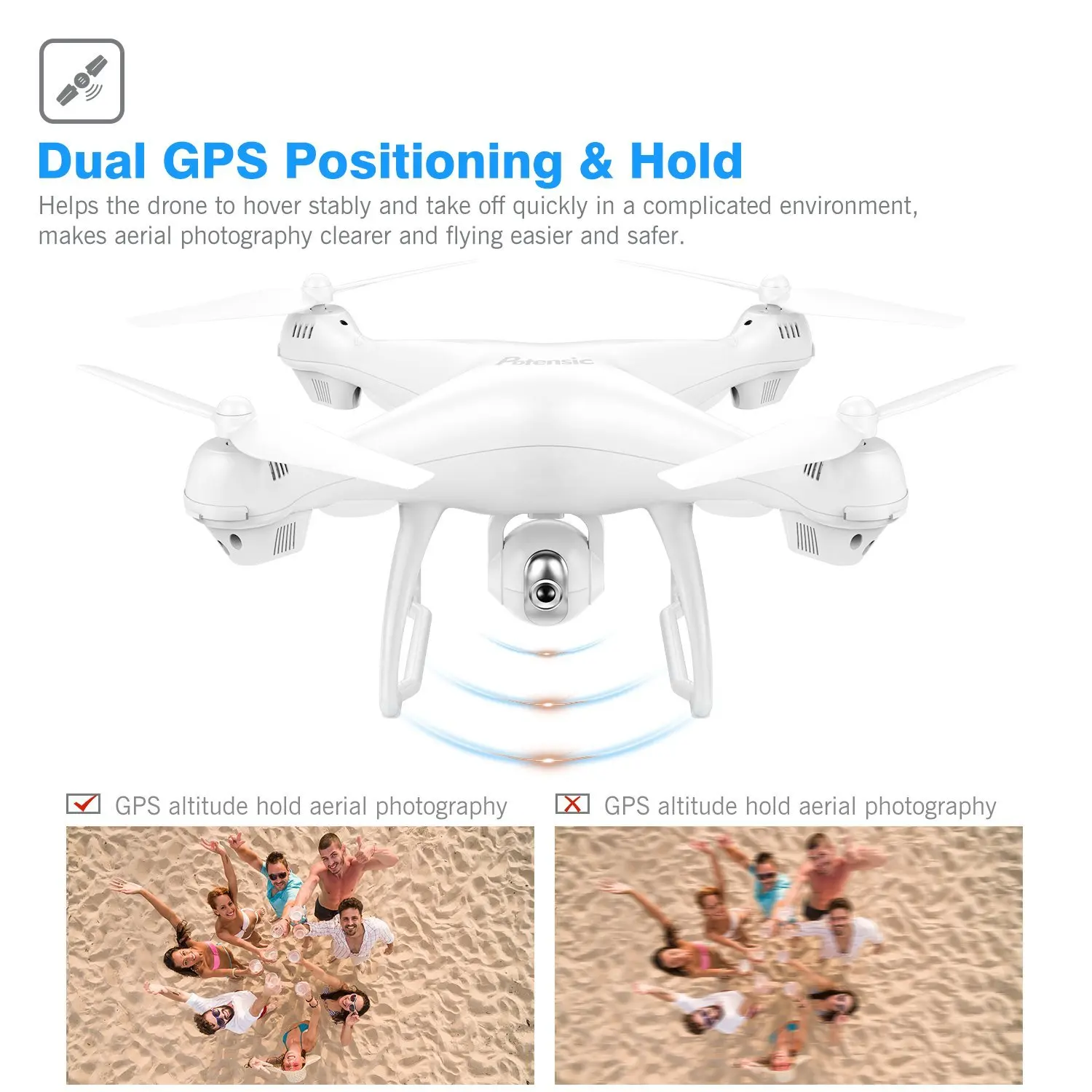 potensic drone gps t35