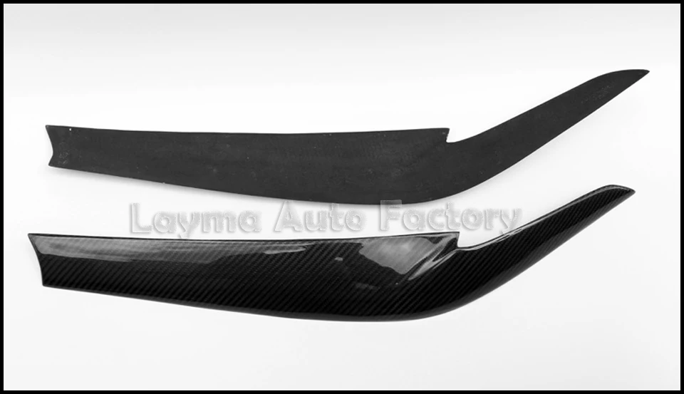 Углеродное волокно передней крышки на фары веки бровей для BMW 525i 530i 540i- G30 G31 F90 M5 седан спортивный стиль 2 шт