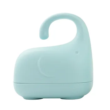 

Baby Shower Gift Easy Clean Soother Pacifier Case PP Storage Box Hanging Accessories Snack Cute Portable Travel Elephant Shape