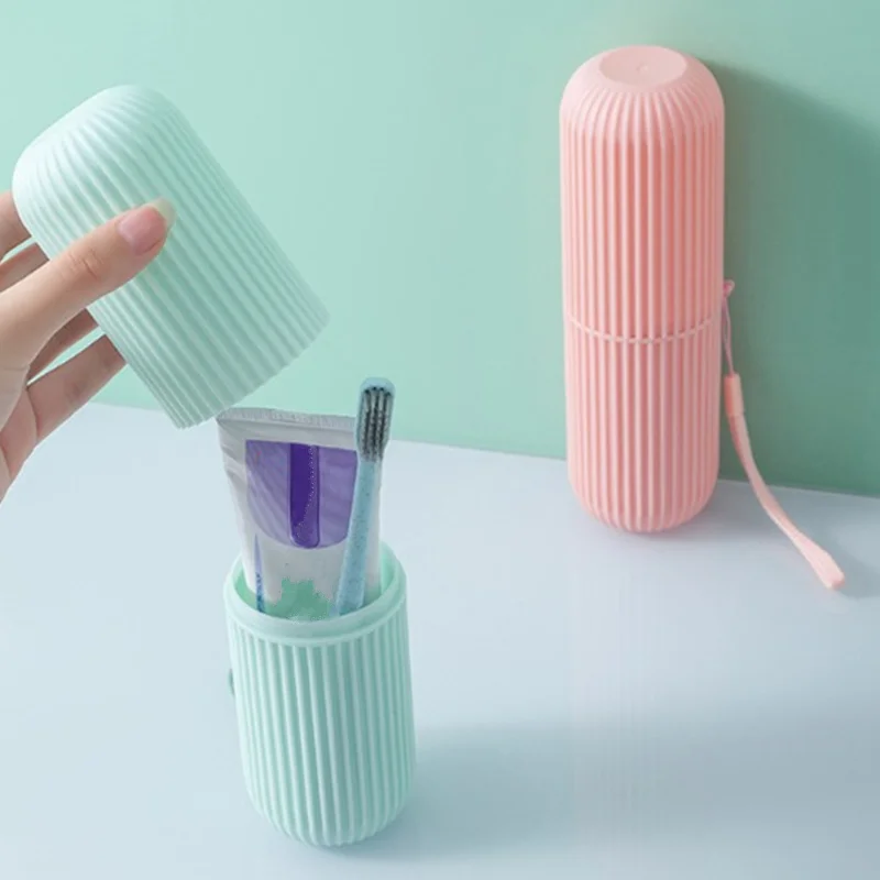 Space Aluminum Bathroom Toothbrush Toothpaste Holder Tumbler Double Cups 4Colors 