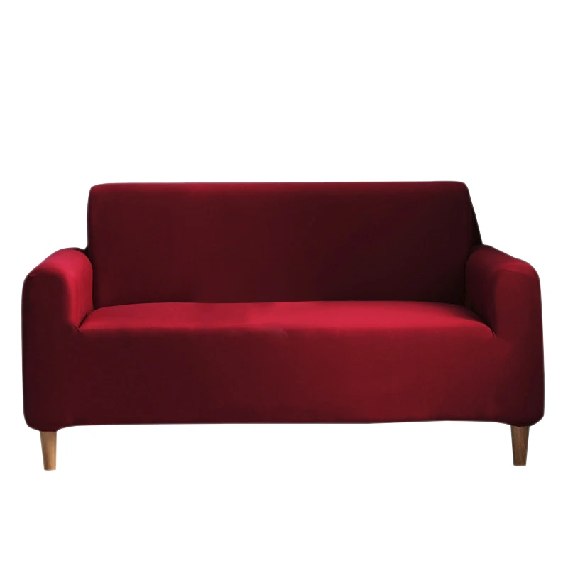 2 Seats Universal Tight Wrap Cover Elastic Sofa Covers for Living Room Sofa Towel Slip-Resistant Sofa Cover