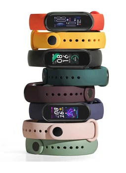 

Original Xiaomi Mi Band 5 Smart Bracelet AMOLED Dynamic Screen Heart Rate Bluetooth Waterproof Magnetic Charging Fitness Traker