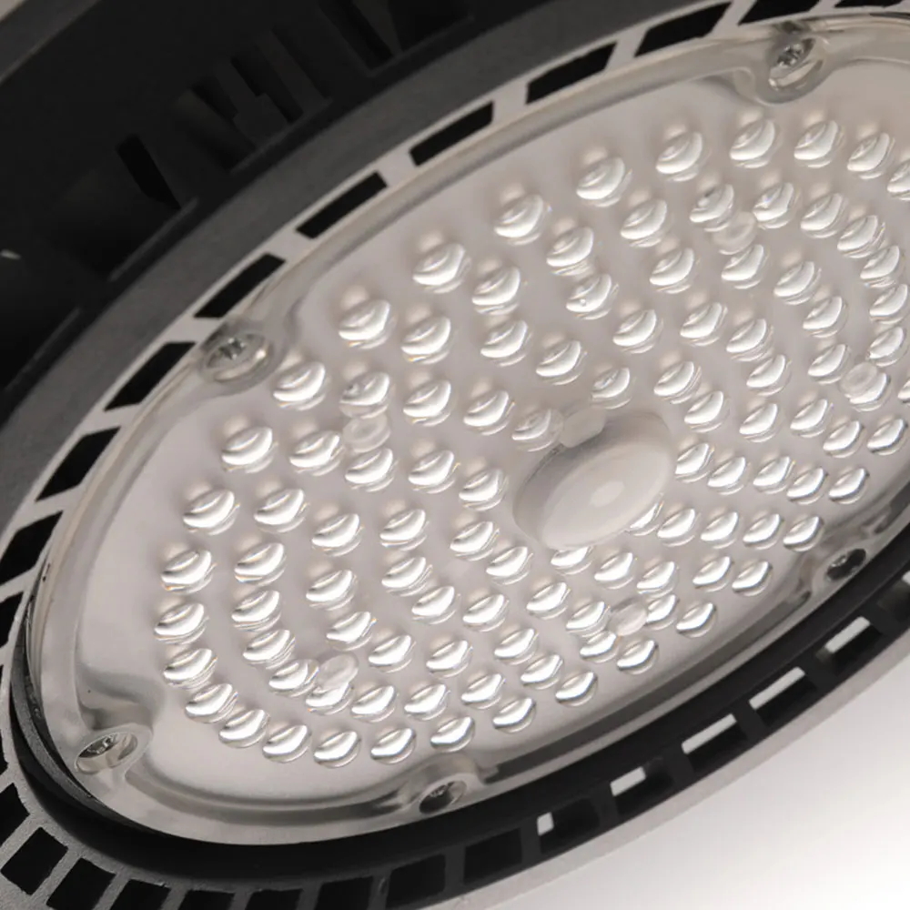 Cena 50 W 200 W led W kształcie ufo wysoka zatoka oprawa oświetleniowa 14000lm 6500K garażu lampa W stylu industrialnym komercyjne Bay oświetlenie dla magazyn warsztat