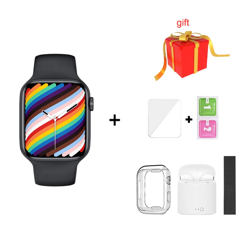 2022 IWO 14 Pro Watch 7 Smartwatch Sleep Monitor Heart Rate Bluetooth Clock Series 7 Woman Men Smart Watch  PK IWO 13 PRO X8 MAX 