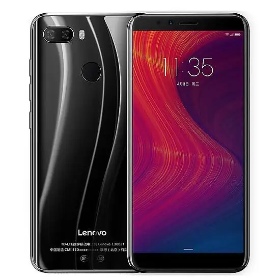 Глобальная версия, lenovo K5 Play, 3 ГБ, 32 ГБ, Face ID, 4G, мобильный телефон, 5,7 дюймов, Snapdragon MSM8937, четыре ядра, 13 МП+ 2 МП - Цвет: Black