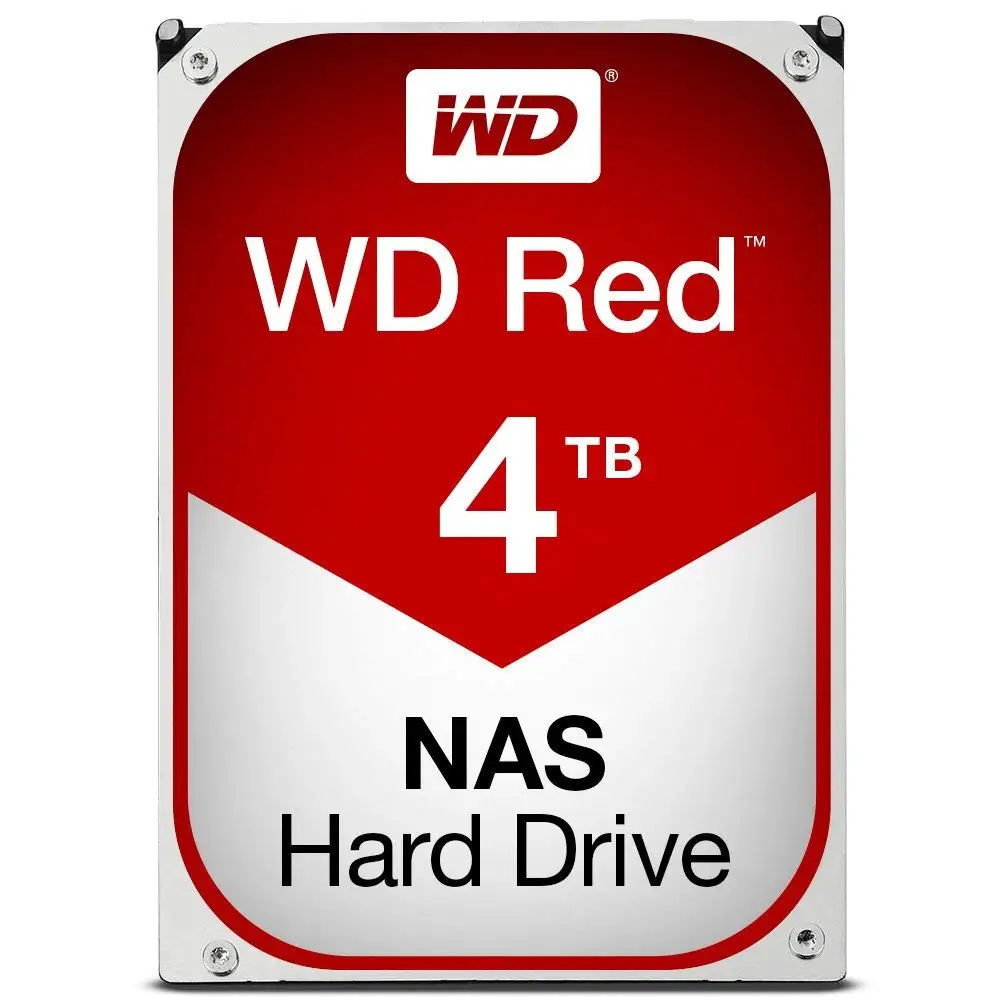 Жесткий диск Western Digital WD Красный NAS кабель для подключения жесткого диска 2 ТБ 3 ТБ 4 ТБ 5400 об/мин Класс SATA 6 ГБ/сек. 64 Мб Кэш 3,5 дюймов для Decktop 24/7 Защита окружающей среды