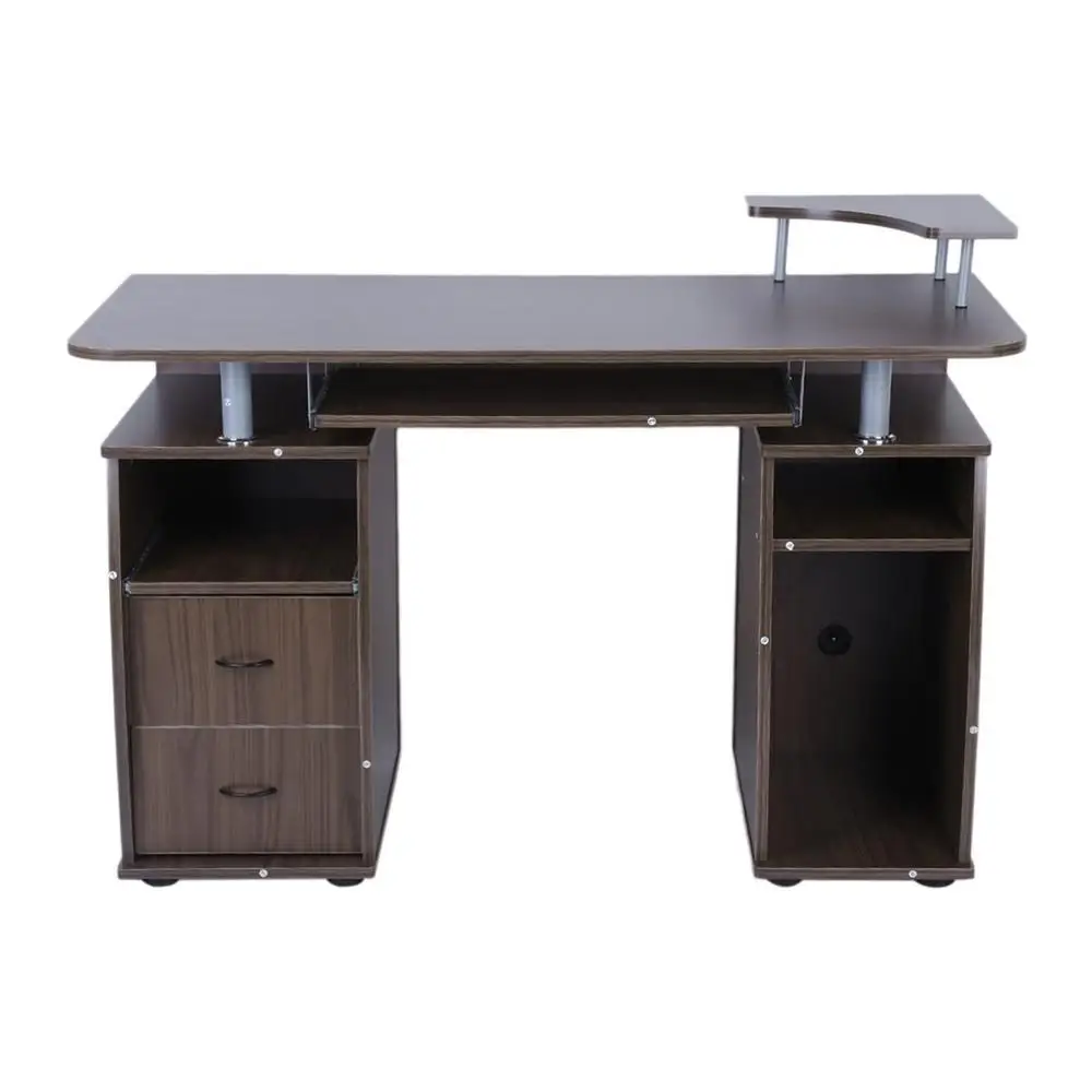 Stable Office Computer Desk Laptop Work Station Home PC Table Notebook Desk With Elevated Printer Shelf Decorative Furniture Stable Office Computer Desk Laptop Work Station Home PC Table Notebook Desk With Elevated Printer Shelf Decorative Furniture