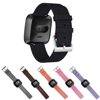 

Smart Watch Accessories Strap For Fitbit Versa 2 Band Nylon Wristband Replacement Watch Band For Fitbit Versa Men Women Bracelet
