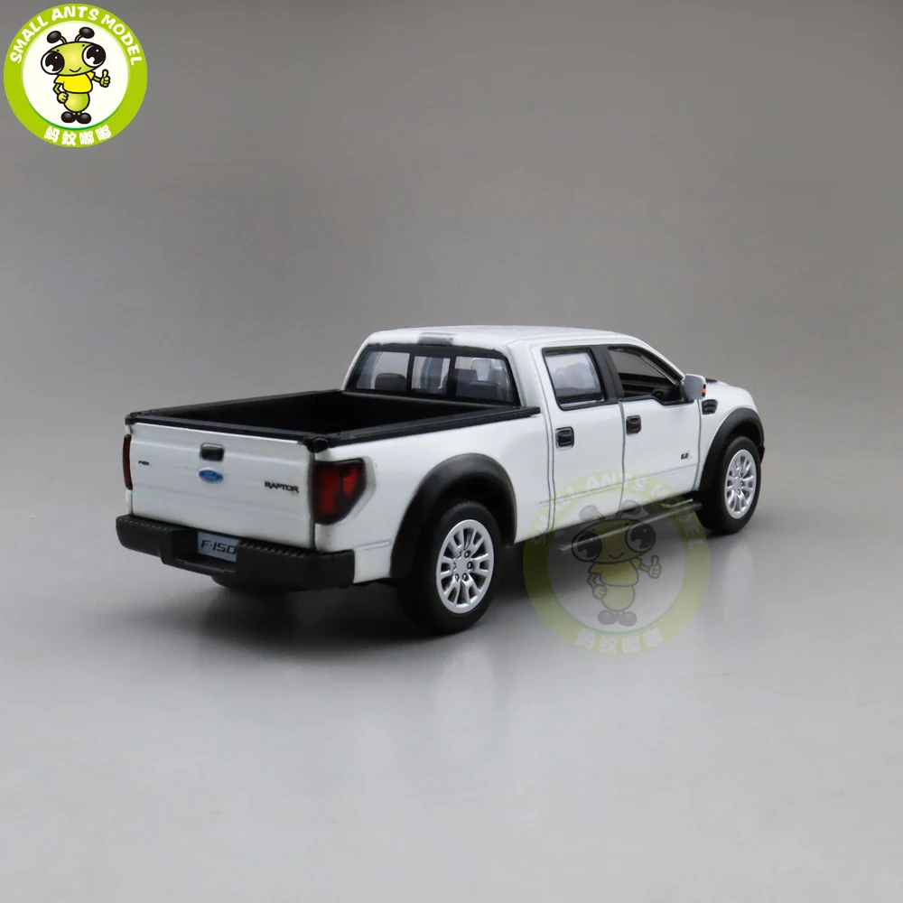 1/34 Ford F150 F-150 Raptor пикап литая модель автомобиля игрушки для детей Детское звуковое освещение Вытяните назад Подарки для мальчиков девочек