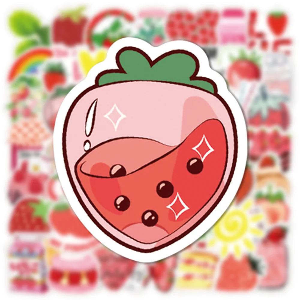 OIIKI 225 PCS Mini Size Stickers for Scrapbooks, DIY Decoration Strawberry  Stickers for Laptop, Suitcase, Diary Notebooks, Scrapbook, Envelope