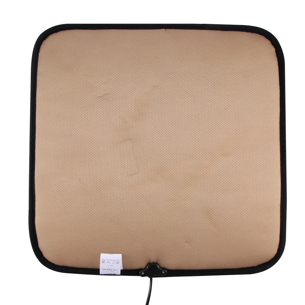 DC12V Car Seat Heater Universal Square Heated Seat Warmer Car Heated Seat Cushion Heating Pad Cover Hot Strong Applicability