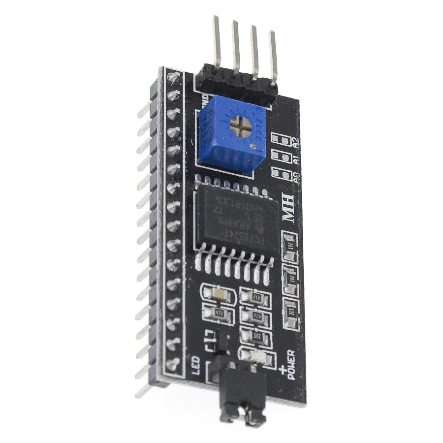 IIC I2C TWI последовательный интерфейс SPI порт платы 1602 2004 ЖК дисплей адаптер пластина